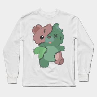 Zombie teddy bear Long Sleeve T-Shirt